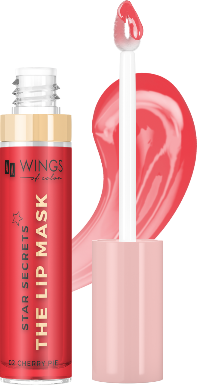 Aa Wings Of Color Star Secrets Maska Do Ust Piel Gnacyjna 02 Cherry Pie 6 5 G Drogeria