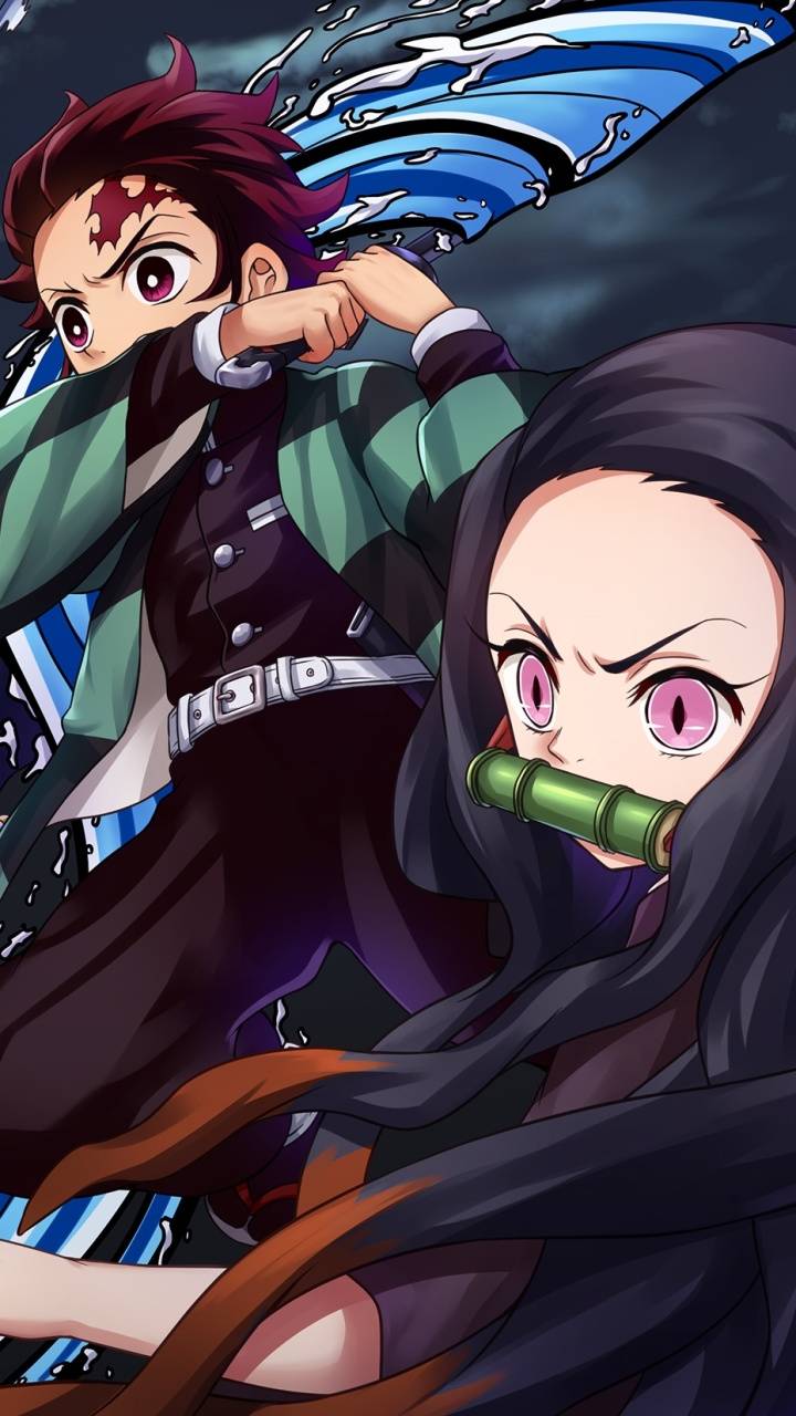 Nezuko and Tanjiro's Passionate Encounter