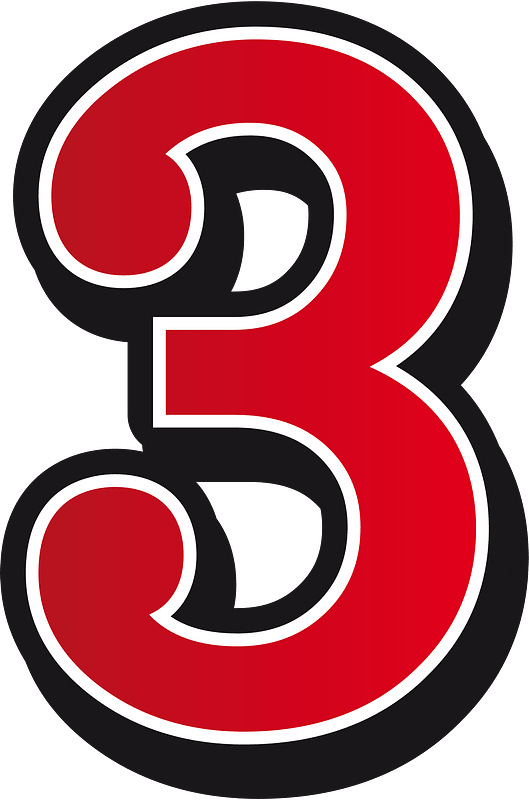 Number Three Clip Art Number Three Clip Art