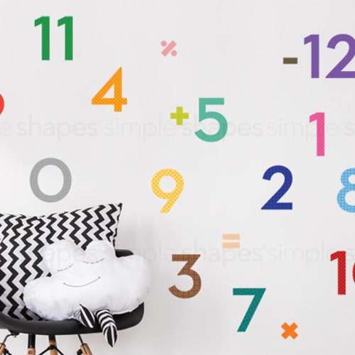 Watercolor Rainbow Wall Sticker Pink Peel And Stick Etsy